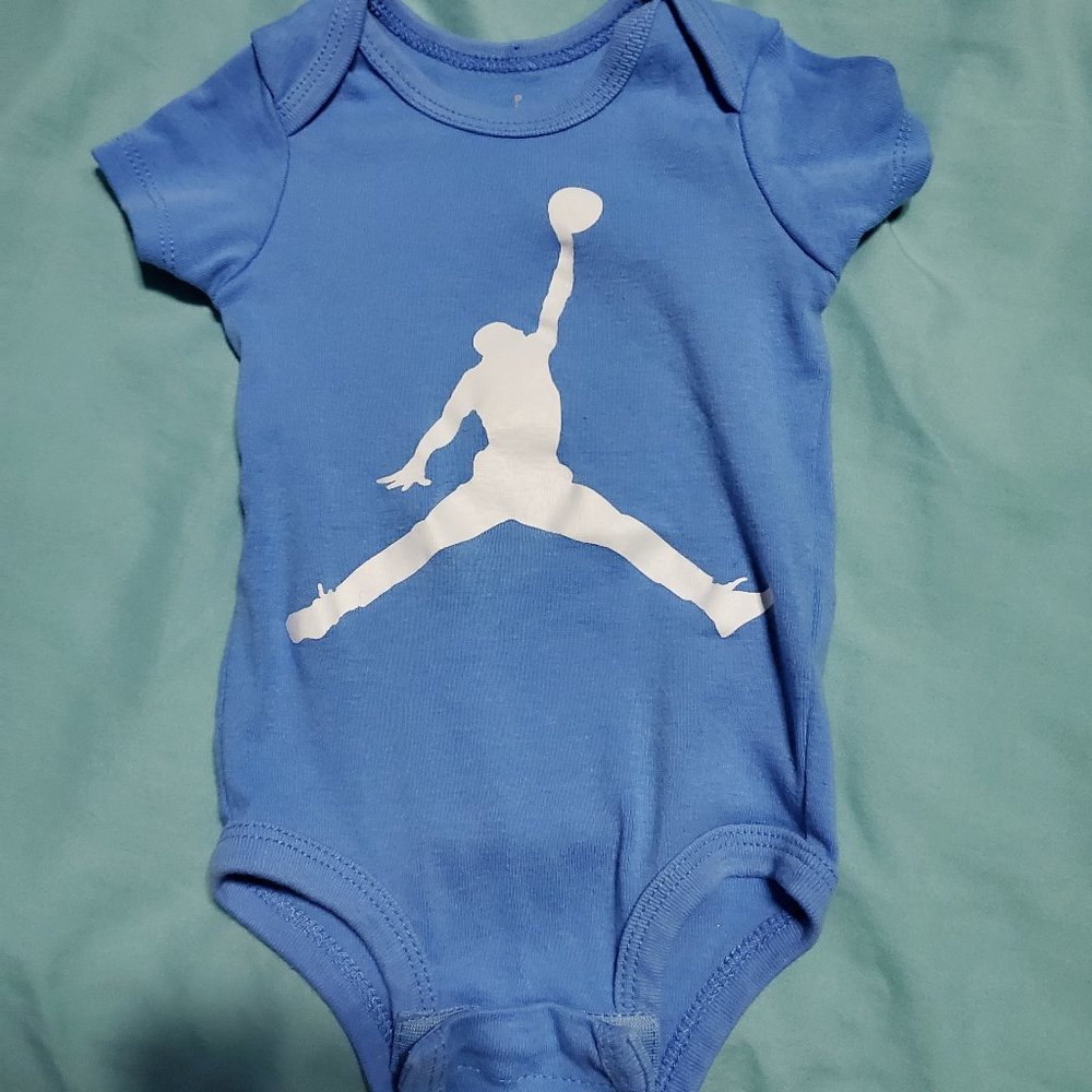 2 Baby Nike Air Jordan Basketball Onesie